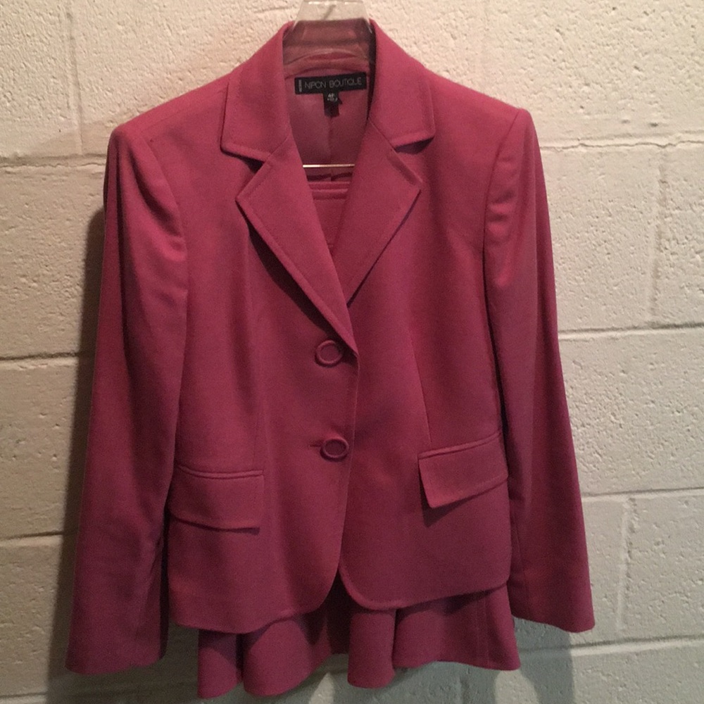 Nipon Boutique 4Petite pink suit set.